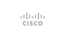 CISCO Logo in white Background